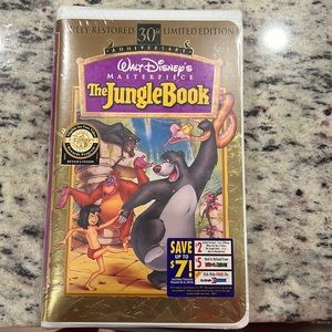 UNOPENED. VHS Jungle Book